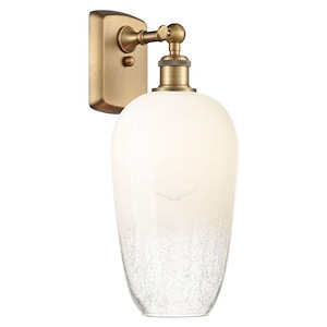 Brookhaven Flute - 1 Light Wall Sconce-16 Inch Tall and 7 Inch Wide - 1387741
