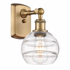 Rochester - 1 Light Wall Sconce In Industrial Style-8.88 Inches Tall and 5.88 Inches Wide - 1330059