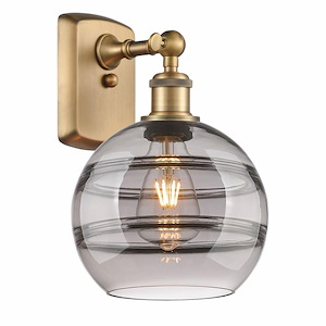 Rochester - 1 Light Wall Sconce In Industrial Style-10.88 Inches Tall and 8 Inches Wide - 1330076