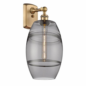 Vaz - 1 Light Wall Sconce In Industrial Style-10.88 Inches Tall and 8 Inches Wide - 1330077