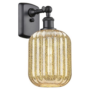 Preston - 1 Light Jar Wall Sconce-12.75 Inch Tall and 6.75 Inch Wide - 1387679