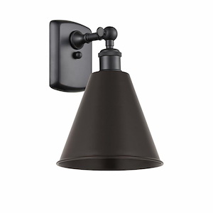 Ballston Cone - 1 Light Wall Sconce In Industrial Style-11.25 Inches Tall and 8 Inches Wide - 1115952