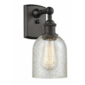 Caledonia - 1 Light Wall Sconce In Industrial Style-12 Inches Tall and 5 Inches Wide - 1289546