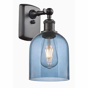 Bella - 1 Light Wall Sconce In Industrial Style-10.5 Inches Tall and 5.5 Inches Wide - 1330073