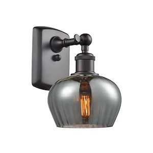 Fenton - 1 Light Wall Sconce-8.5 Inch Tall and 6.5 Inch Wide - 1425189