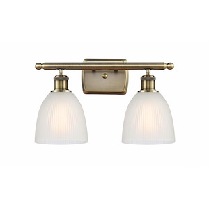 Castile - 2 Light Bath Vanity-10 Inch Tall and 16 Inch Wide - 1425336