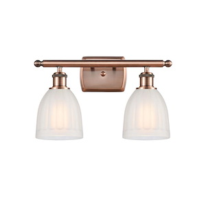 Brookfield - 2 Light Bath Vanity-10.38 Inch Tall and 15.75 Inch Wide - 1289580