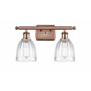 Brookfield - 2 Light Bath Vanity-10.38 Inch Tall and 15.75 Inch Wide - 1425299