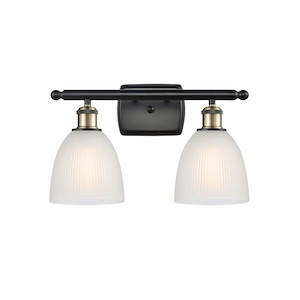 Castile - 2 Light Bath Vanity-10 Inch Tall and 16 Inch Wide - 1425369