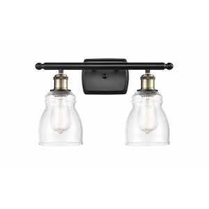 Ellery - 2 Light Bath Vanity In Nautiical Style-9 Inches Tall and 16 Inches Wide - 1289574