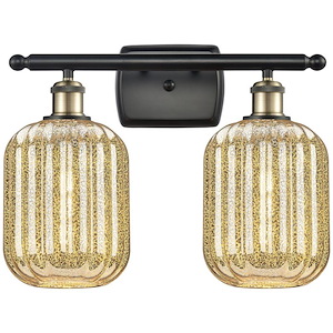 Preston - 2 Light Jar Bath Vanity-12.75 Inch Tall and 16.75 Inch Wide - 1387707
