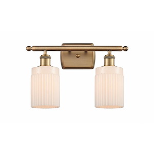 Ballston - 2 Light Hadley Bath Vanity In Art NouveauStyle-9 Inches Tall and 16 Inches Wide - 1266260