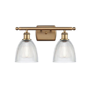 Castile - 2 Light Bath Vanity-10 Inch Tall and 16 Inch Wide - 1289555