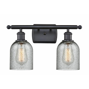 Ballston - 2 Light Caledonia Bath Vanity In IndustrialStyle-12 Inches Tall and 16 Inches Wide - 1266263
