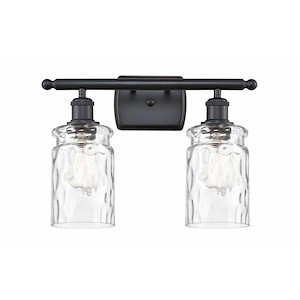 Candor - 2 Light Bath Vanity In Industrial Style-12 Inches Tall and 16 Inches Wide - 1289619