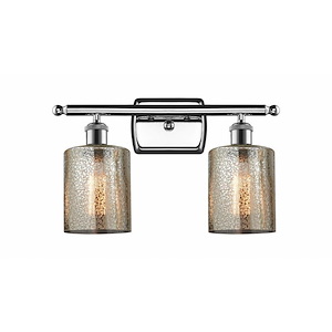 Cobbleskill - 2 Light Bath Vanity In Industrial Style-9 Inches Tall and 16 Inches Wide - 1289553