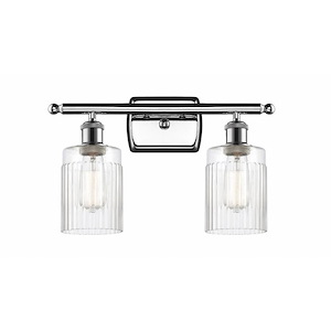 Hadley - 2 Light Bath Vanity In Art Deco Style-9 Inches Tall and 16 Inches Wide - 1289548
