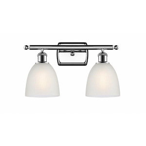 Castile - 2 Light Bath Vanity-10 Inch Tall and 16 Inch Wide - 1425363