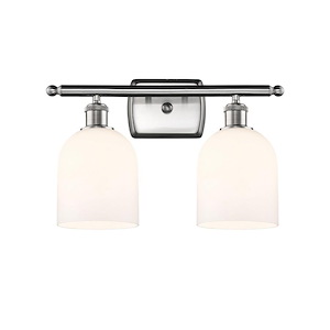 Bella - 2 Light Bath Vanity In Industrial Style-10.5 Inches Tall and 15.5 Inches Wide - 1330048