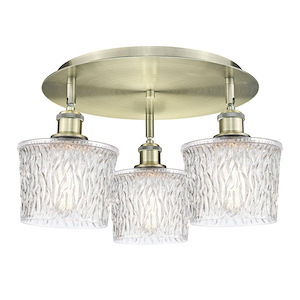 Niagara - 3 Light Semi-Flush Mount-9.5 Inch Tall and 18.25 Inch Wide - 1425566