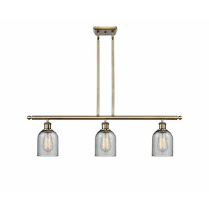 Caledonia - 3 Light Stem Hung Island-9.5 Inch Tall and 36 Inch Wide - 1425543