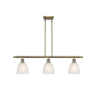 Castile - 3 Light Stem hung Island-9.5 Inch Tall and 36 Inch Wide - 1425481