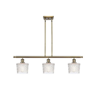 Niagara - 3 Light Stem Hung Island-9 Inch Tall and 36 Inch Wide - 1425657