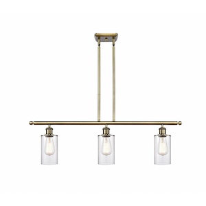 Clymer - 3 Light Stem hung Island-9.38 Inch Tall and 36 Inch Wide - 1425650