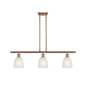 Brookfield - 3 Light Stem Hung Island-9.88 Inch Tall and 36 Inch Wide - 1427521