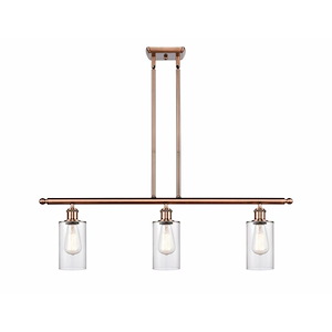 Clymer - 3 Light Stem hung Island-9.38 Inch Tall and 36 Inch Wide - 1425549