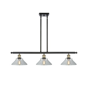 Orwell - 3 Light Stem Hung Island-7.5 Inch Tall and 36 Inch Wide - 1289563