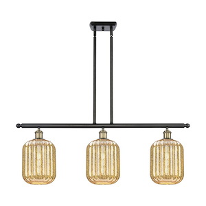 Preston - 3 Light Stem Hung Island-12 Inch Tall and 36 Inch Wide - 1387670