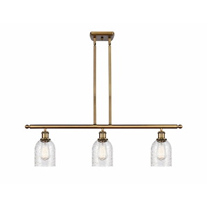 Caledonia - 3 Light Stem Hung Island-9.5 Inch Tall and 36 Inch Wide - 1425476