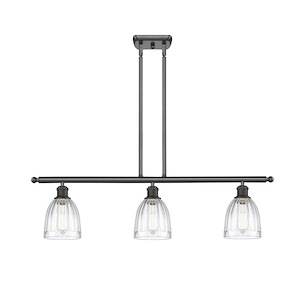 Brookfield - 100W 3 LED Stem Hung Island-9.88 Inch Tall and 36 Inch Wide - 1425644