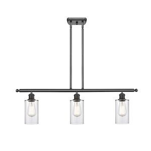 Clymer - 3 Light Stem hung Island-9.38 Inch Tall and 36 Inch Wide - 1425573