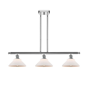 Orwell - 3 Light Stem Hung Island-7.5 Inch Tall and 36 Inch Wide - 1425700