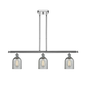 Caledonia - 3 Light Stem Hung Island-9.5 Inch Tall and 36 Inch Wide - 1425484