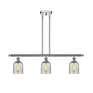 Caledonia - 3 Light Stem Hung Island-9.5 Inch Tall and 36 Inch Wide - 1425645