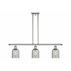 Caledonia - 3 Light Stem Hung Island-9.5 Inch Tall and 36 Inch Wide - 1425711