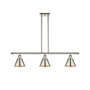 Smithfield - 3 Light Island In Industrial Style-10 Inches Tall and 36 Inches Wide - 1289560