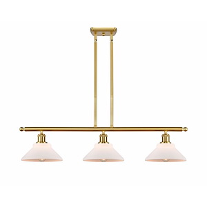 Orwell - 3 Light Stem Hung Island-7.5 Inch Tall and 36 Inch Wide - 1426130