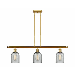 Caledonia - 3 Light Stem Hung Island-9.5 Inch Tall and 36 Inch Wide - 1425681