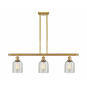Caledonia - 3 Light Stem Hung Island-9.5 Inch Tall and 36 Inch Wide - 1425491