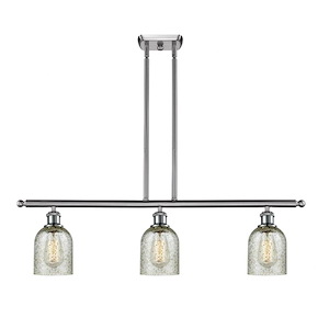 Caledonia - 3 Light Stem Hung Island-9.5 Inch Tall and 36 Inch Wide - 1425728