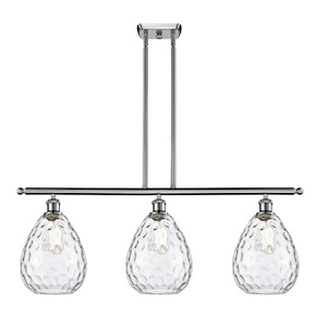 Waverly - 3 Light Stem Hung Island-12.5 Inch Tall and 36 Inch Wide - 1427688