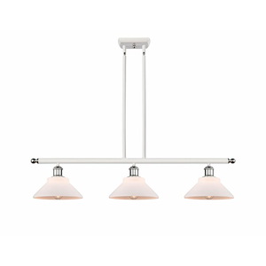 Orwell - 3 Light Stem Hung Island-7.5 Inch Tall and 36 Inch Wide - 1426131