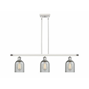 Caledonia - 3 Light Stem Hung Island-9.5 Inch Tall and 36 Inch Wide - 1425599