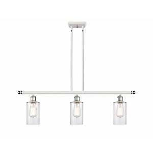 Clymer - 3 Light Stem hung Island-9.38 Inch Tall and 36 Inch Wide - 1425684