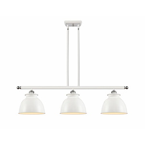 Adirondack - 3 Light Island In Industrial Style-11 Inches Tall and 36 Inches Wide - 1427691