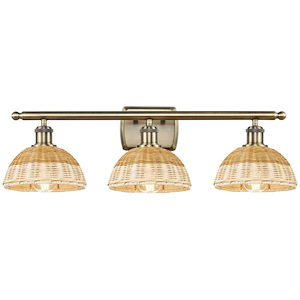 Bristol Natural II - 3 Light Bath Vanity-7.75 Inch Tall and 27.5 Inch Wide - 1387705